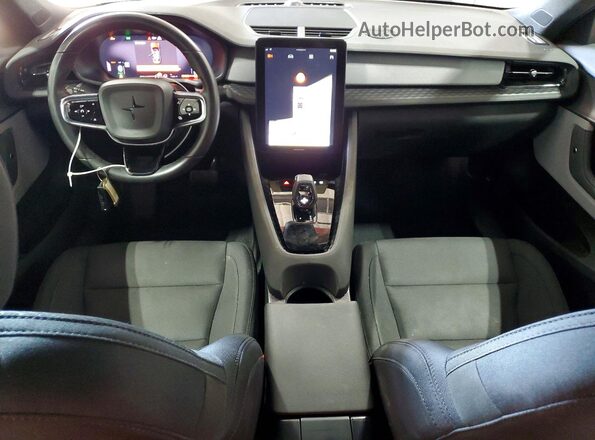 YSMEG3KA9PL159427 2023 POLESTAR 2 White Вид панелі приладів