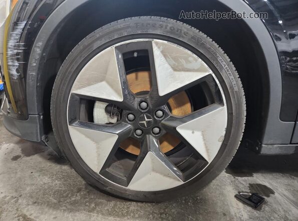 YSMEG3KAXPL122001 2023 POLESTAR 2 Black VIN sticker view