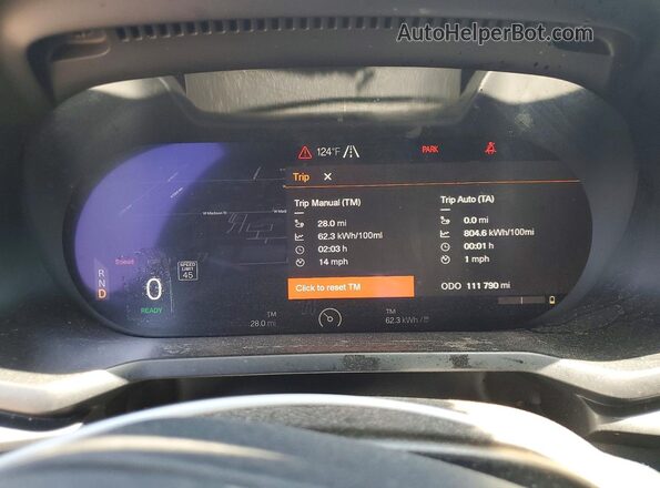 YSMEG3KAXPL146427 2023 POLESTAR 2 Silver Սարքավորումների վահանակի տեսք