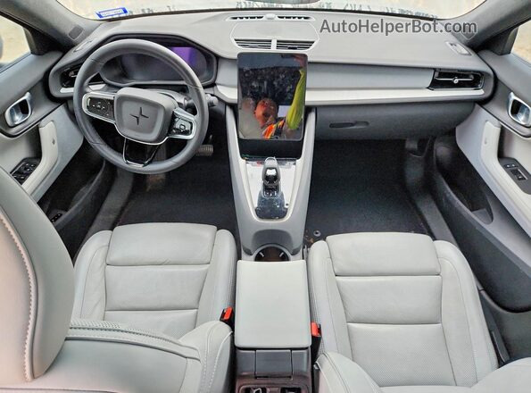 YSMFD3KA8RL217351 2024 POLESTAR 2 Gray წინა პანელის ხედი