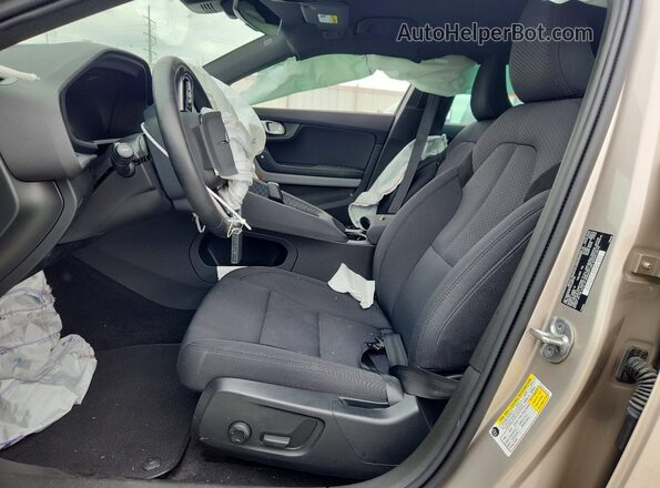 YSMFE3KA4RL235729 2024 POLESTAR 2 Tan წინა სალონის ხედი