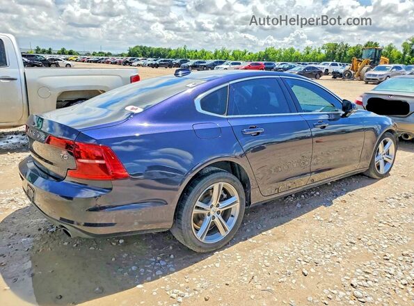 YV1102AK7H1006359 2017 VOLVO S90 Blue Tył prawy