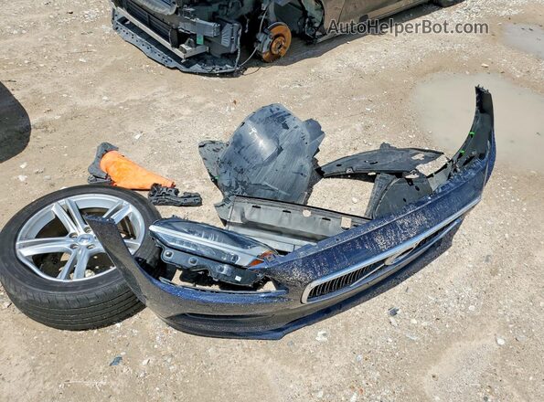 YV1102AK7H1006359 2017 VOLVO S90 Blue Widok komory silnika