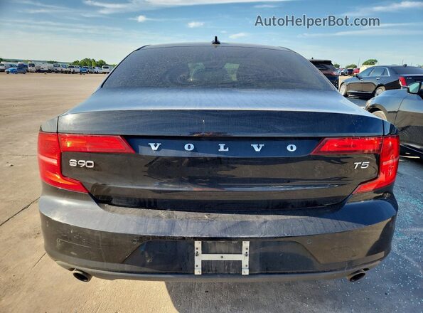 YV1102AKXH1003584 2017 VOLVO S90 Black Widok z tyłu