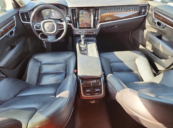 YV1102AKXH1003584 2017 VOLVO S90 Black Widok deski rozdzielczej