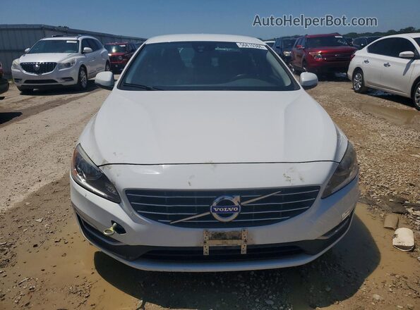 YV126MFJ0G2402530 2016 VOLVO S60 White Front view