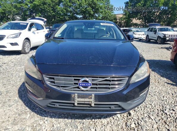 YV126MFK0G2408742 2016 VOLVO S60 Black Դիմացի տեսք