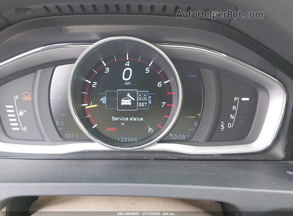 YV126MFK2G2392799 2016 VOLVO S60 Beige Հետևի նստատեղերի տեսք