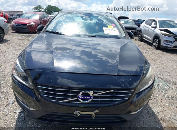 YV126MFK2G2397002 2016 VOLVO S60 Black Սարքավորումների վահանակի տեսք