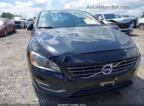 YV126MFK2G2397002 2016 VOLVO S60 Black Դիմացի տեսք