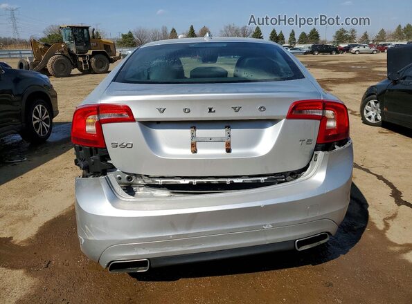 YV126MFK4G2413085 2016 VOLVO S60 Серебряный Вид сзади