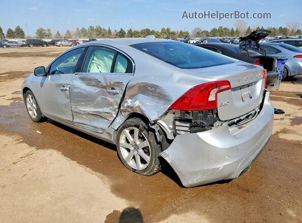 YV126MFK4G2413085 2016 VOLVO S60 Серебряный Задняя левая четверть
