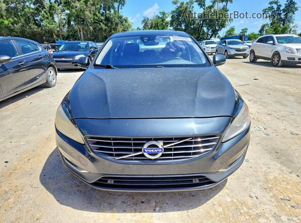 YV126MFK5G2396863 2016 VOLVO S60 Gray წინა ხედი
