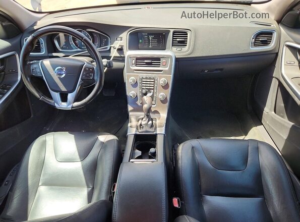 YV126MFK5G2396863 2016 VOLVO S60 Gray წინა პანელის ხედი
