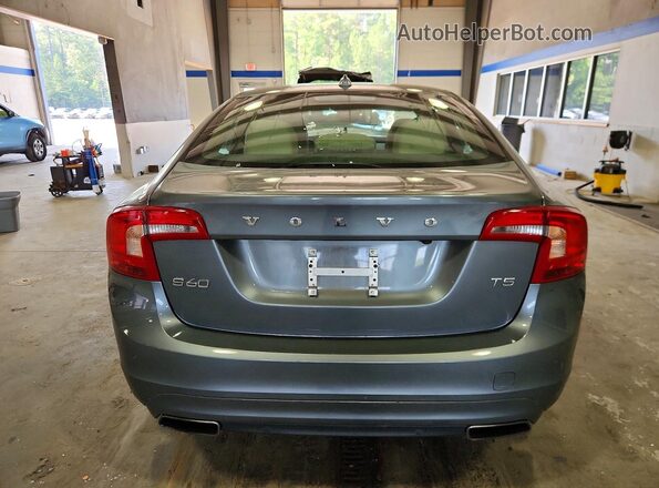 YV126MFK5G2410423 2016 VOLVO S60 Gray Rear view