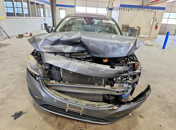 YV126MFK5G2410423 2016 VOLVO S60 Gray Front view