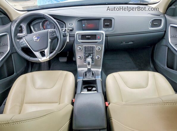 YV126MFK7G2408852 2016 VOLVO S60 Blue Vista del salpicadero