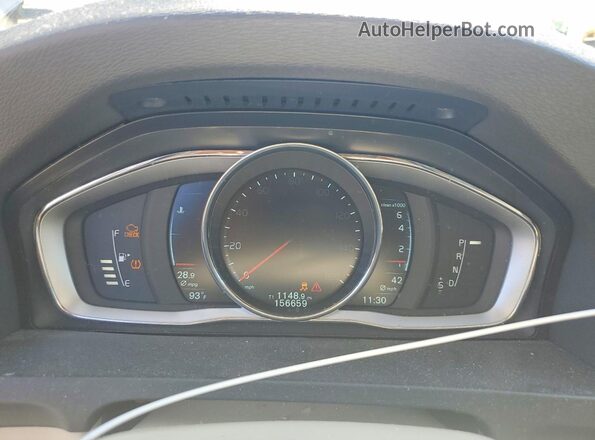 YV126MFK8G2391446 2016 VOLVO S60 Tan Widok zestawu wskaźników