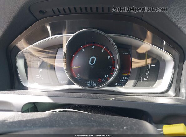 YV126MFKXG2411664 2016 VOLVO S60 White Widok tylnych siedzeń