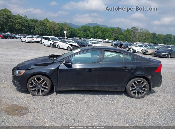 YV126MFL2J2458767 2018 VOLVO S60 Black Սալոնի 360 աստիճան տեսք