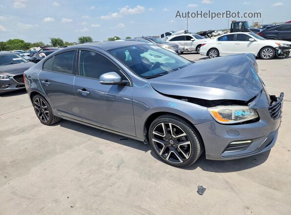 YV126MFL3H2435105 2017 VOLVO S60 Gray Передня права чверть