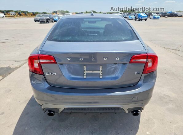 YV126MFL3H2435105 2017 VOLVO S60 Gray Вид ззаду