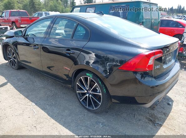 YV126MFL3J2452203 2018 VOLVO S60 Black Задня ліва чверть