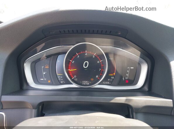 YV126MFL3J2452203 2018 VOLVO S60 Black Вид задніх сидінь