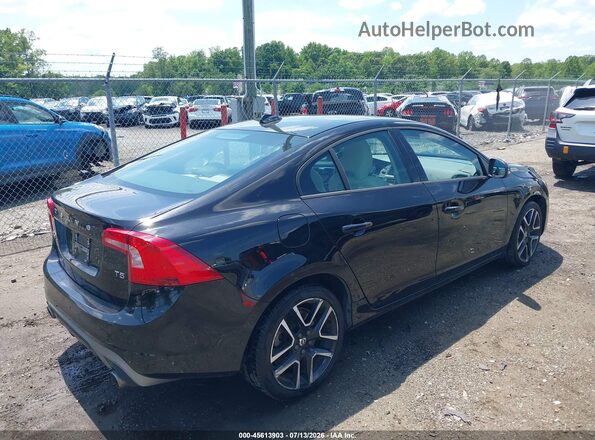 YV126MFL7J2454312 2018 VOLVO S60 Black Հետևի աջ