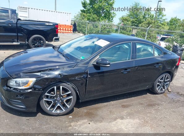 YV126MFL7J2454312 2018 VOLVO S60 Black Սալոնի 360 աստիճան տեսք