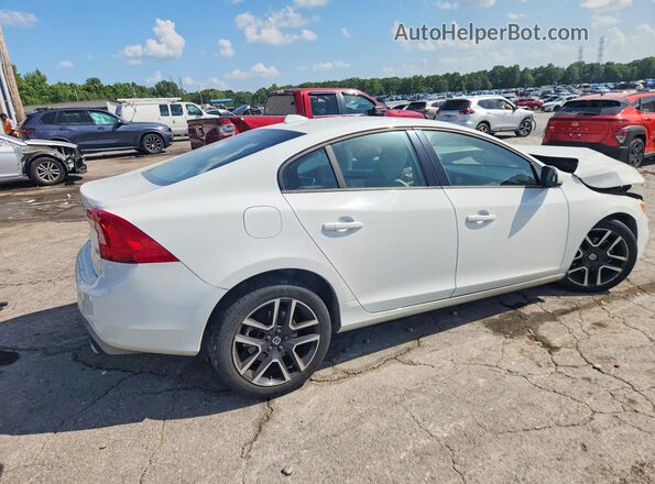 YV126MFL8H2423631 2017 VOLVO S60 White Trasero derecho