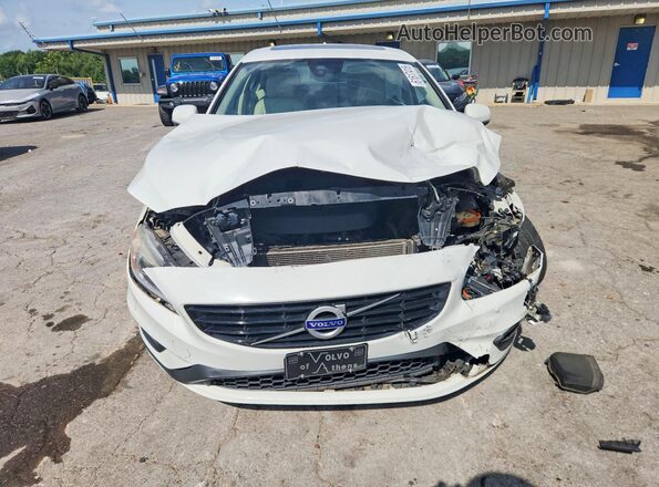 YV126MFL8H2423631 2017 VOLVO S60 White Vista frontal