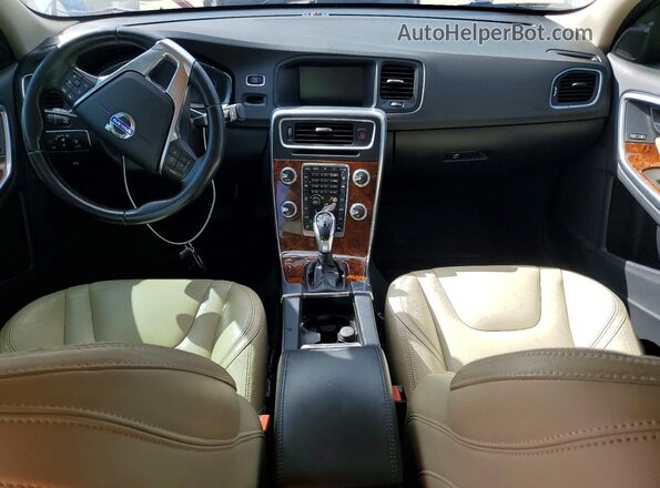 YV126MFL8J2450527 2018 VOLVO S60 White წინა პანელის ხედი