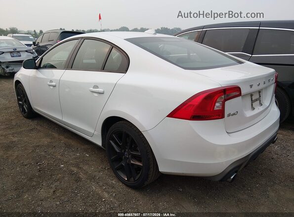 YV126MFLXH2439006 2017 VOLVO S60 White Հետևի ձախ