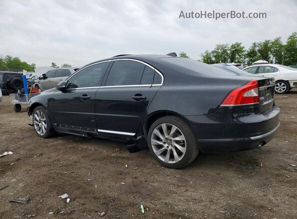YV140MAK4G1195785 2016 VOLVO S80 Black უკანა მარცხენა