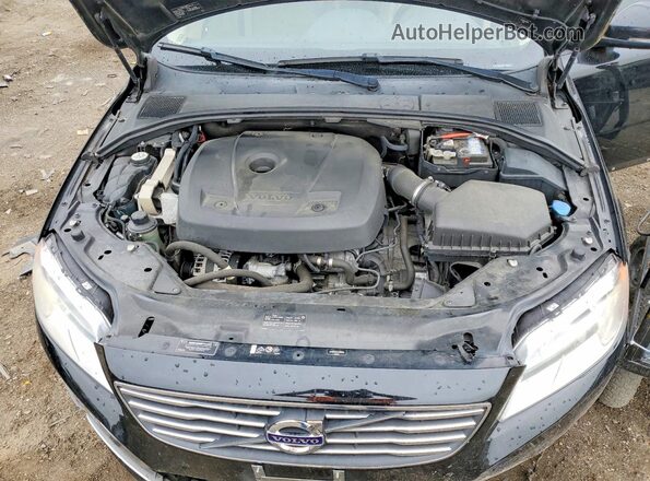YV140MAK4G1195785 2016 VOLVO S80 Black უკანა სალონის ხედი