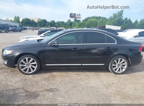 YV140MAM4G1197148 2016 VOLVO S80 Black Widok wnętrza 360 stopni