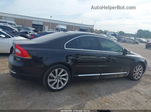 YV140MAM4G1197148 2016 VOLVO S80 Black Widok wnętrza z tyłu