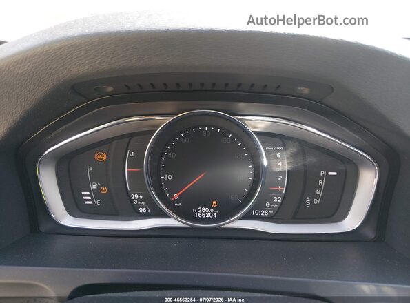 YV140MEK7H1369814 2017 VOLVO V60 Silver Widok tylnych siedzeń