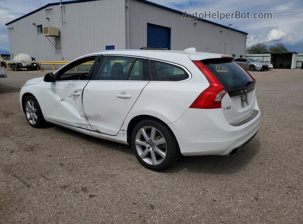 YV140MEK9G1288523 2016 VOLVO V60 White Trasero izquierdo