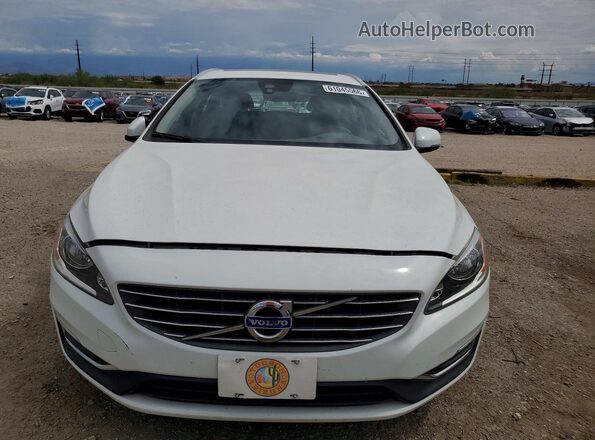YV140MEK9G1288523 2016 VOLVO V60 White Vista frontal