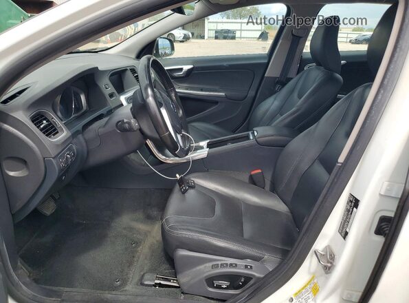 YV140MEK9G1288523 2016 VOLVO V60 White Vista interior delantera