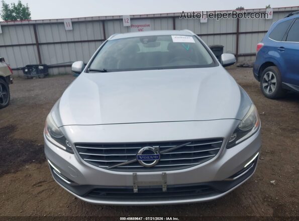 YV140MEK9G1305577 2016 VOLVO V60 Silver Vista del cuadro de instrumentos