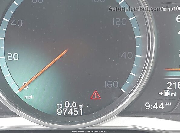 YV140MEK9G1305577 2016 VOLVO V60 Silver 