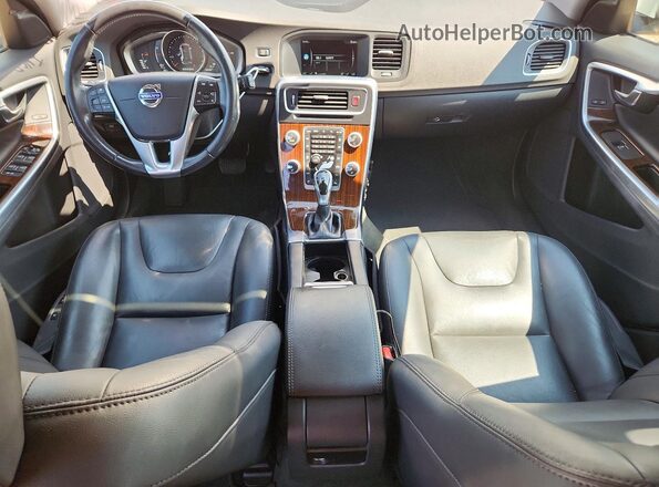 YV140MEM7G1293415 2016 VOLVO V60 White წინა პანელის ხედი