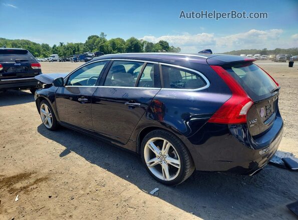 YV140MSK0H1372686 2017 VOLVO V60 Black Tył lewy
