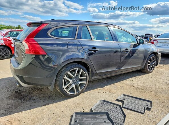 YV140MSLXJ2383610 2018 VOLVO V60 Black უკანა მარჯვენა