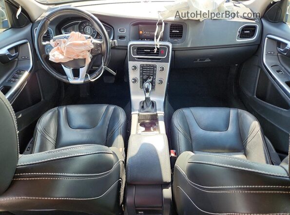 YV140MSLXJ2383610 2018 VOLVO V60 Black წინა პანელის ხედი