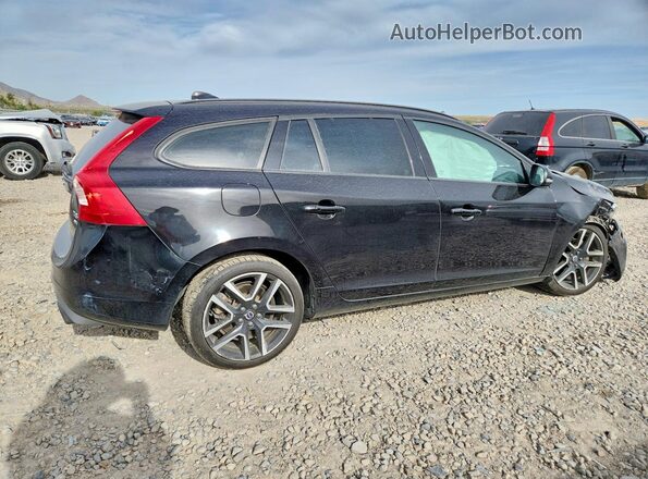 YV140MSLXJ2398009 2018 VOLVO V60 Black Tył prawy