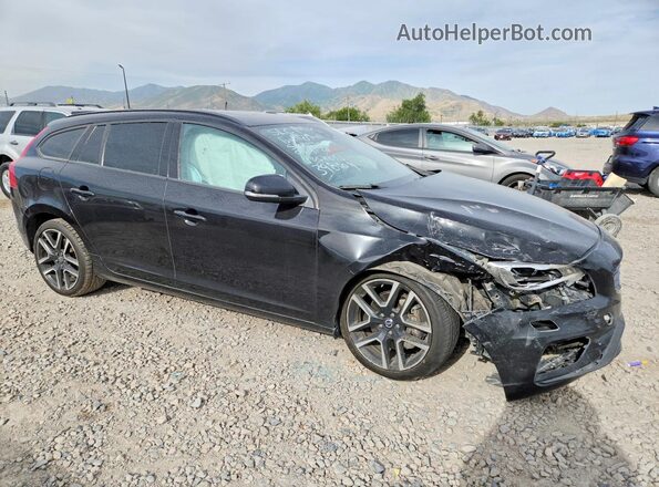 YV140MSLXJ2398009 2018 VOLVO V60 Black Przód prawy